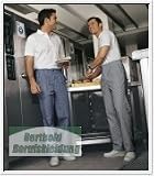 Kochhose Hahnentritt, blau/weiß