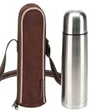 Picnic At Ascot Vacuum Flask and Carrier Brown