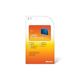 Microsoft Office Professional 2010 Product Key Card - 1PC/1User [Download]