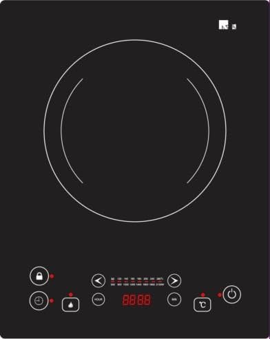 Ramblewood 15"(D) Induction Cooktop, 1 Hob drop-in unit & 2100w
