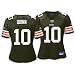 Reebok Cleveland Browns Brady Quinn Women's Replica Team Color Jersey