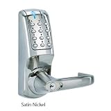 CL5000 Heavy-Duty, Electronic Digital Lock- Bright Brass