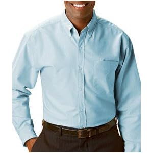 Buy Bill Blass Premium Adult Silicone-Washed Oxford - Light Blue by A&E Designs
