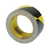 3M/COMMERCIAL TAPE DIV. / MMM57022 / Caution Stripe Tape, 2w x108 ft. Roll / Sold as 1 EA