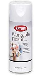 Workable Fixatif Clear Krylon Aerosol Spray Paint