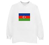 Azerbaijan Flag 2 - Long Sleeve T-Shirt