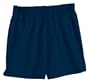 50/50 Cheerleader Shorts; Color: Navy, Size: Small
