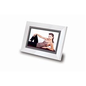 Daewoo PF 700A 7" Digital Photo Frame With MP3 & USB Port - Silver