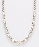 14k Gold Cubic Zirconia Necklace (32 ct. t.w.)