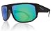 Electric BPM Rectangle Sunglasses,Matte Black Frame/Grey with Fire Chrome Lens,one size