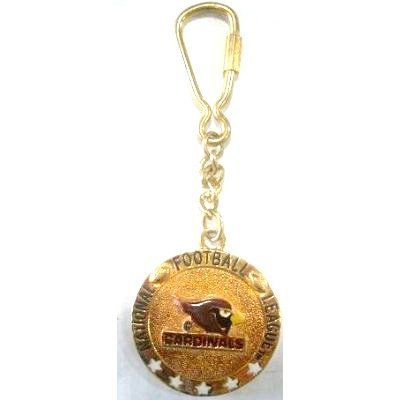 Arizona Cardinals Key Chain ~ NFL Keychain ~ Appx 1.5x1.5