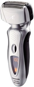 Panasonic ES8249S Men's 4-Blade (Arc 4) Wet/Dry Nanotech Rechargeable Electric Shaver with Vortex Cleaning System, Silver