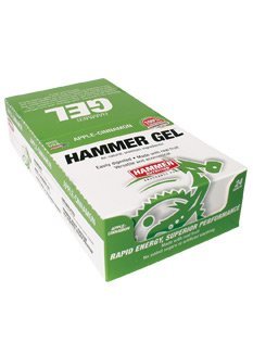 Hammer Gel Rapid Energy Fuel, Single Gel Pouch, 24-Pack Box, Apple Cinnamon