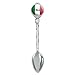 Italia Italy Italian Flag Novelty Collectible Demitasse Tea Coffee Spoon