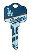 Los Angeles Dodgers Kwikset KW1 House Key