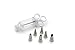 Fox Run 4396 Icing Syringe Decorating Set, 7-Piece