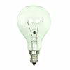 Satco S4166 130V 60 Watt A15 Intermediate Base Light Bulb, Clear