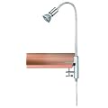 Trio-Leuchten 520580105 Power-LED-Klemmleuchte: 3x1W LED GU10 mit Flexarm H: max. ca.40cm alufarbig/chrom