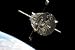 Wallmonkeys Peel and Stick Wall Decals - The Hubble Space Telescope in Orbit above Earth. - Removable Graphic