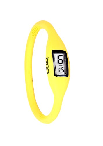 Breo Unisex PU-BR10349 Sport Roam Large 18cm  Lemon Rubber Watch.