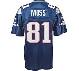 New England Patriots Randy Moss #81 NFL Replica Jersey by Reebok