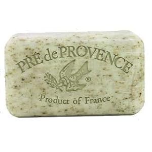 Pre de Provence Mint Leaf Soap, 150g wrapped bar. Imported from France. With shea butter and natural herbs and scents. by Pre de Provence