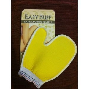 EASY BUFF tan removal, exfoliating glove