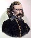 Art Poster Print - Major Gen. George A. Custer - Artist: unknown- Poster Size: 18 X 14
