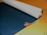 1 Metre Navy Vinyl Leatherette Faux leather Upholstery Fabric