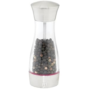 Arta Demi 5-1 2-Inch Pepper Grinder, Stainless Steel by Arta