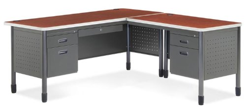 Steel L Shaped Desk