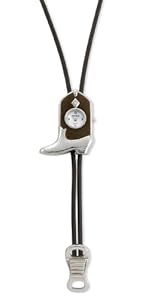 Pedre Women Western Rodeo Series Boot Pendant Watch # 8210SX