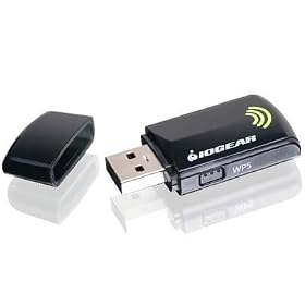 Iogear Compact High-Speed Wireless-N (IEEE 802.11n) Usb 2.0 Network Adapter External 300 Mbps by 