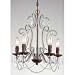 AF Lighting 5195-5H - Beloved Mini Chandelier