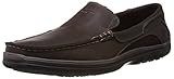 Skechers Men's Arcos Harlen Relax Fit Slip-On Loafer,Chocolate,9 M US