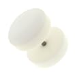 Neon White Acrylic Fake Plug - 16g - 11mm Stud - Sold as a Pair