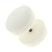 Neon White Acrylic Fake Plug - 16g - 9mm Stud - Sold as a Pair