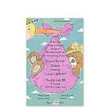 Stork Baby Invitations