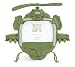 Toys : Army Green HELICOPTER PICTURE FRAME 5 x 3.5 photo