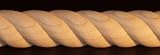 1-1/4" X 6' Solid Poplar Rope Pole 4/pack [CAPITOL CITY LUMBER]