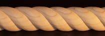 1-1/4" X 6' Solid Poplar Rope Pole 4/pack [CAPITOL CITY LUMBER]