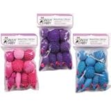 Savvy Tabby Refined Feline Collection Cat Toys violet-color- 10-count