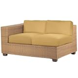 All-Weather Wicker Furniture Montecito Loveseat Sectional Un
