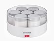Severin JG 3516 Joghurt-Fix, weiß-grau / 7 Portionsgläser