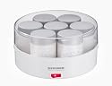 220 Volt (NOT USA COMPLIANT) Severin Yogurt Maker 7 Glass Jars