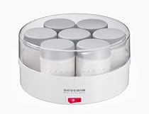 Severin - 3516 - Yaourtière, Blanc / Gris, 13 W, Ronde, 7 Pots