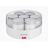 Severin JG 3516 Joghurt-Fix, wei�-grau / 7 Portionsgl�servon "Severin"