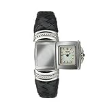 Fendi Watches, Spy Petite Braided Leather Bangle Mother-of-Pearl Dial Womens Watch