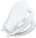 Kitchen & Housewares : KOHLER K-4732-0 Transitions Quiet-Close Toilet Seat, White