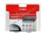Genuine NEW Canon CLI8 0620B015 8 Color Multipack   1 Black, 1 Cyan, 1 Magenta, 1 Yellow, 1 Photo Cyan, 1 Photo Magenta, 1 Green, 1 Red Ink Cartridges